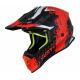 Casca motocross/atv Just1 Mask, culoare portocaliu fluorescent / negru mat, marime S